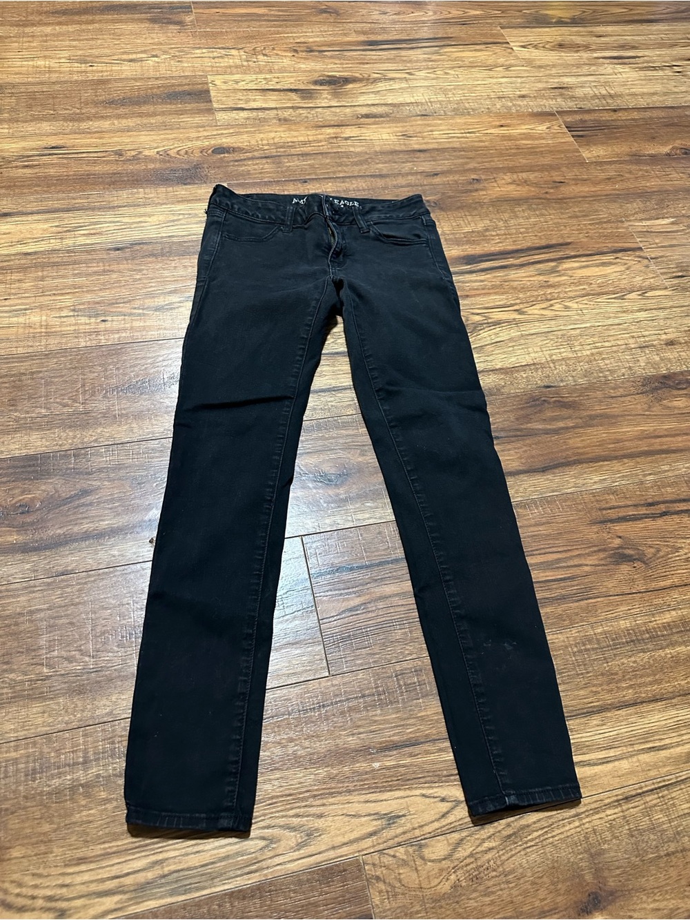 American Eagle black jeggings size 2 stretchy